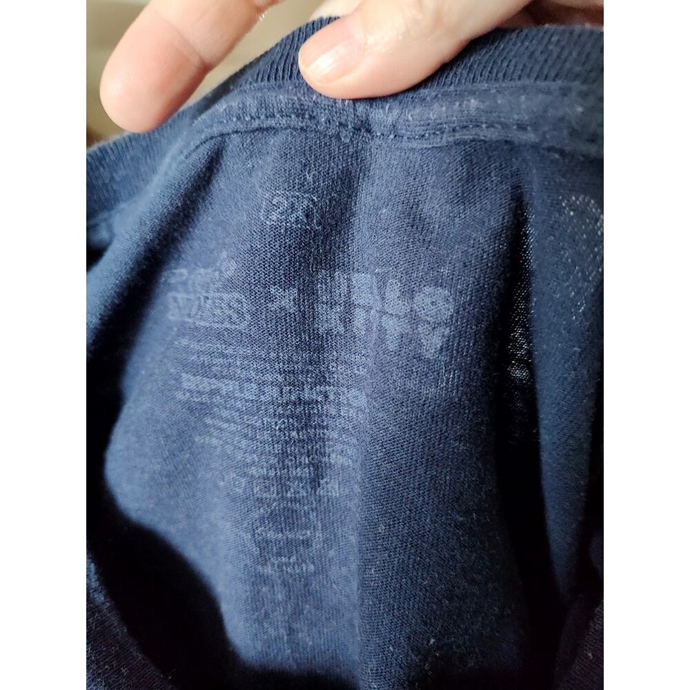 Hello Kitty x Nissin Cup Noodles Collaboration T-Shirt Navy Blue Womens Sz 2X - Picture 6 of 6